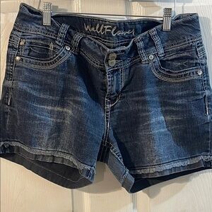 Wallflower Indigo Denim Shorts
